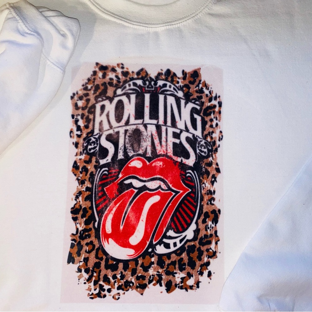The Rolling Stones crew neck